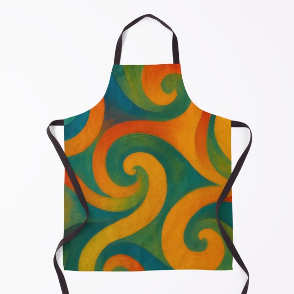 Item preview, Vibrant Swirling Waves of Abstract Colour Jigsaw designed and sold by ArtComixHaven.