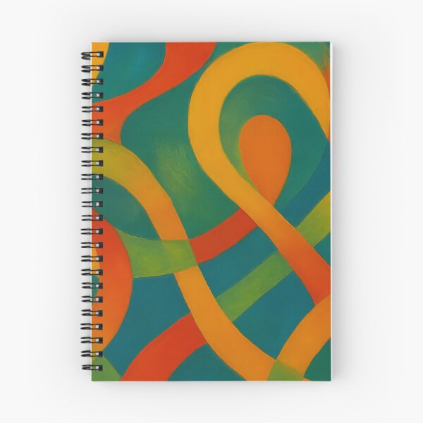 Item preview, Interwoven Ribbons of Bold Abstract Colour Jigsaw designed and sold by ArtComixHaven.