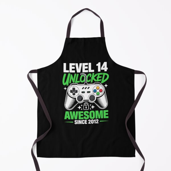 Item preview, Level 14 Unlocked – Awesome Since 2012 – 14th Birthday Gaming Design designed and sold by Gogetgiggles.