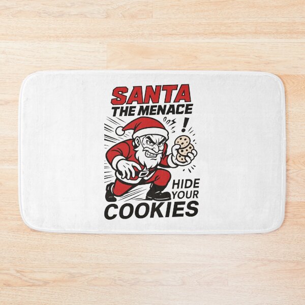 Item preview, Santa the Menace designed and sold by SnappyPNG.