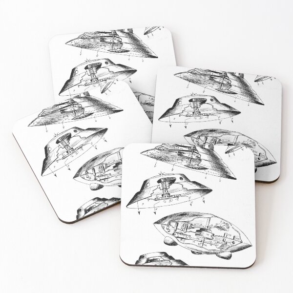 Item preview, UFO Diagram with Functions Depicted in Sketch designed and sold by MGC Art.