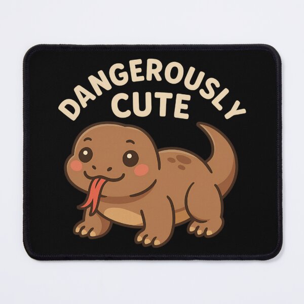 Item preview, Dangerously Cute Komodo Dragon – Adorable Lizard Illustration designed and sold by SidTastic .