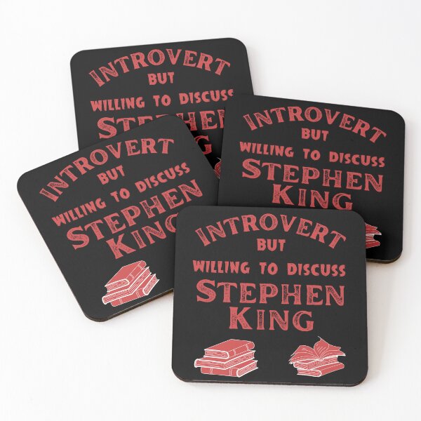 Item preview, Introvert but Willing to Discuss Stephen King Books designed and sold by Constant Readers.