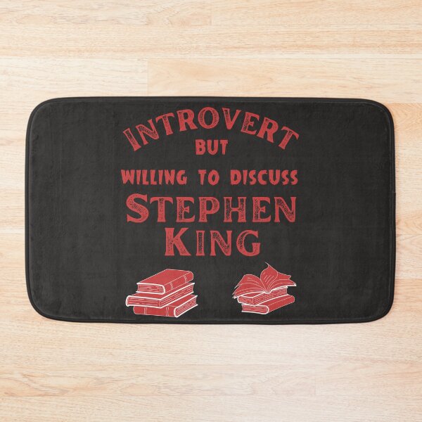 Item preview, Introvert but Willing to Discuss Stephen King Books designed and sold by Constant Readers.