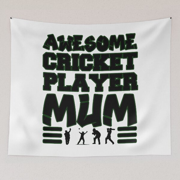 Item preview, Awesome Cricket Mum designed and sold by MimsTees.