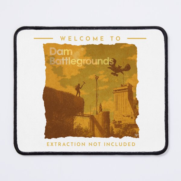 Item preview, Welcome to Dam Battlegrounds – Arc Raiders Inspired Map Poster designed and sold by Closeddog.