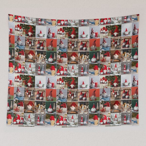 Item preview, Christmas Gnomes Collage designed and sold by ColorfulPrints.