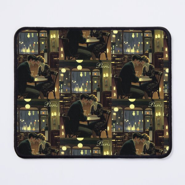 Item preview, Retro, Paris, late night, cafe, romance designed and sold by Grimtruths.