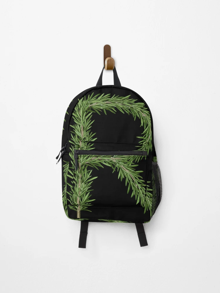 Thumbnail 1 of 3, Backpack, ROSEMARY LETTER R designed and sold by ART-TYPE.