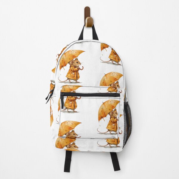 Item preview, Mouse in Raincoat with Umbrella designed and sold by Liededrom..
