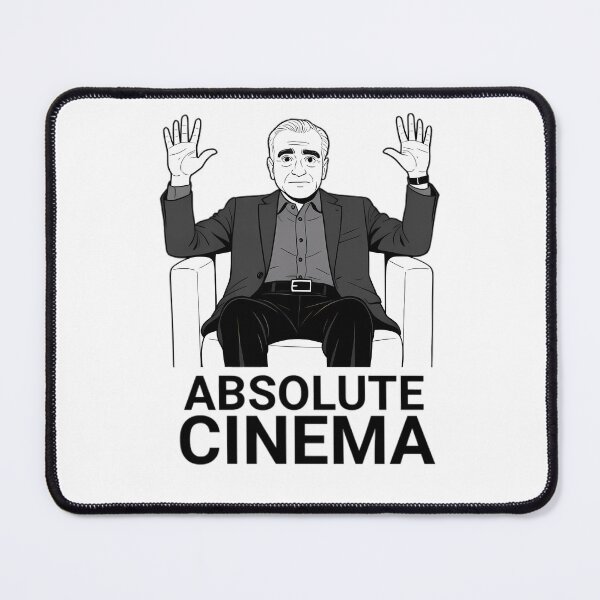 Item preview, Martin Scorsese Absolute Cinema - Film Director Portrait Meme Cinema Art designed and sold by LoomisDreams.