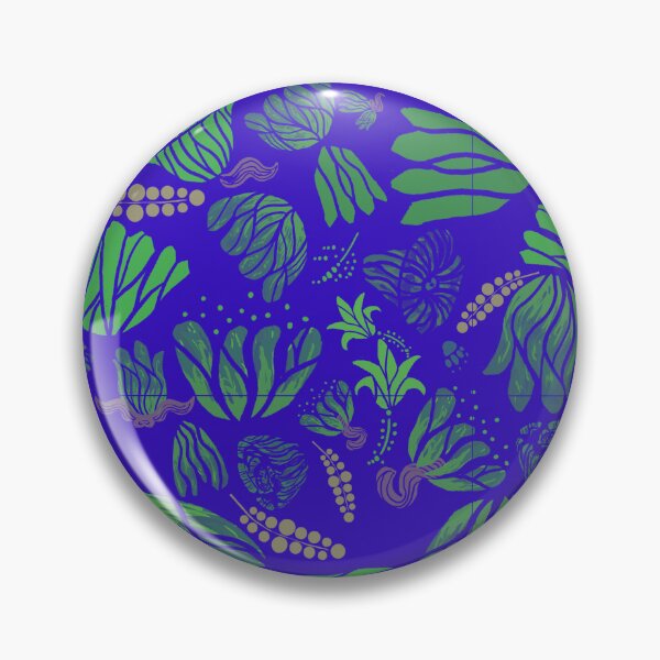 Artikelvorschau, Tropische grüne und blaue Blüten im Spätherbst, Stechpalme, Weihnachtsstern, leuchtend entworfen und verkauft von Sunflowerstudio1.