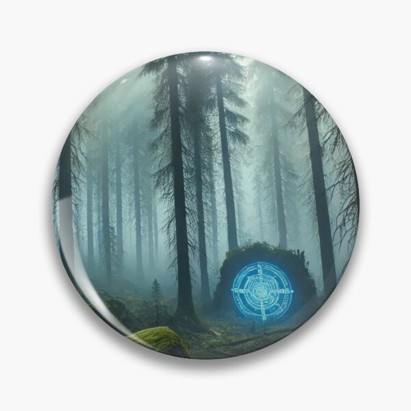 Item preview, Valheim Inspired Black Forest Landscape designed and sold by MythicBiscuit.