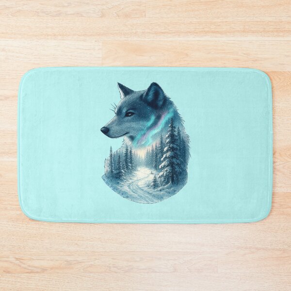 Item preview,  Wolfscape — Ethereal Nature Fusion Print from Felia designed and sold by Felia001.
