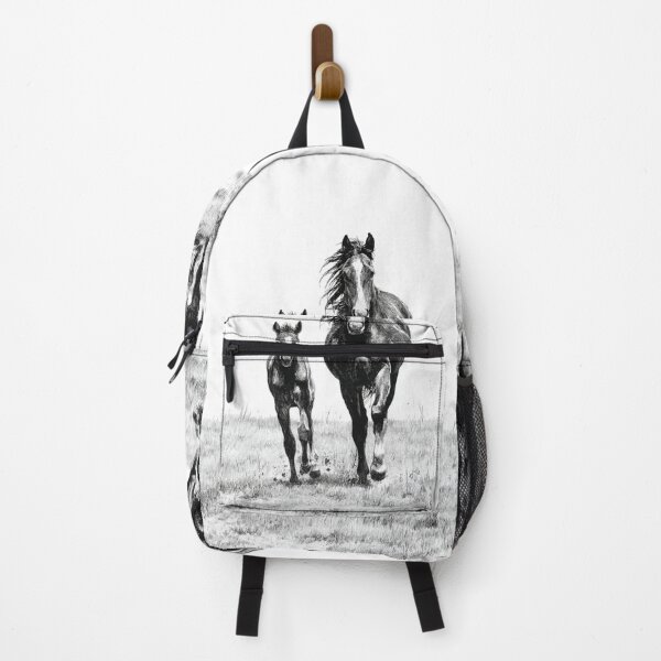 Item preview, A Mustang mare and her foal running freely across an open plain Horses in Motion designed and sold by CDC40.
