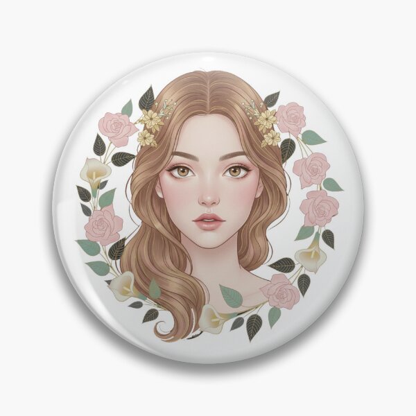 Aperçu de l'œuvre Portrait au halo de Blossom créée et vendue par Krfto.