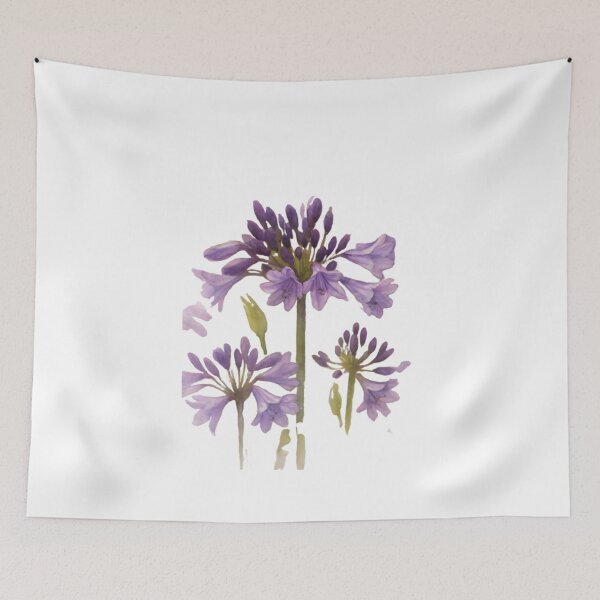 Item preview, Agapanthus ‘Poppin’ Purple’ designed and sold by HOMETOWN86.
