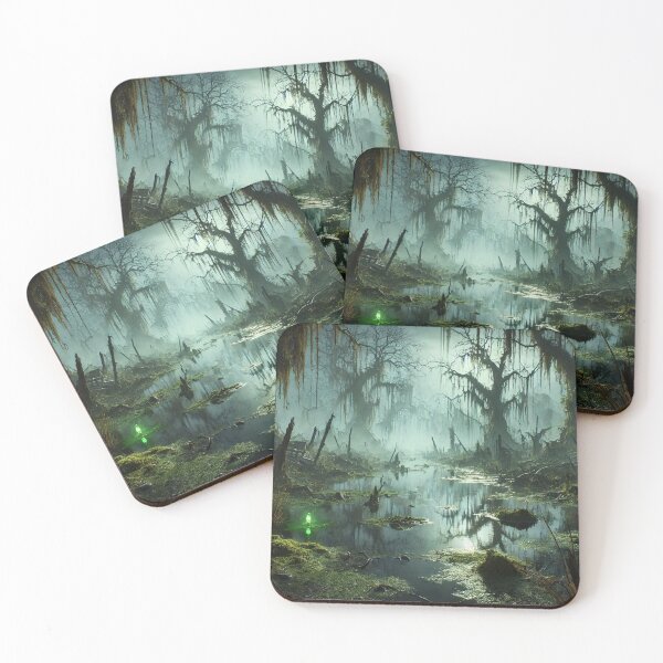 Item preview, Valheim Inspired Swamp Landscape 2 designed and sold by MythicBiscuit.