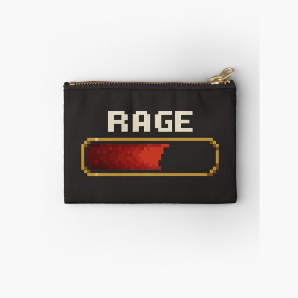 Item preview, Rage Meter – Retro Pixel Gamer Frustration Art designed and sold by GitGudGear.