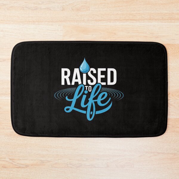Item preview, Raised To Life - Gift for Christian Water Baptism designed and sold by BotboutiquePre.
