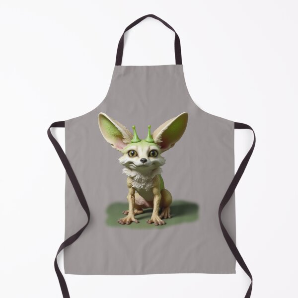 Item preview, Unique cartoon creature with large ears and expressive eyes sits playfully on a green surface designed and sold by Beast Reality.