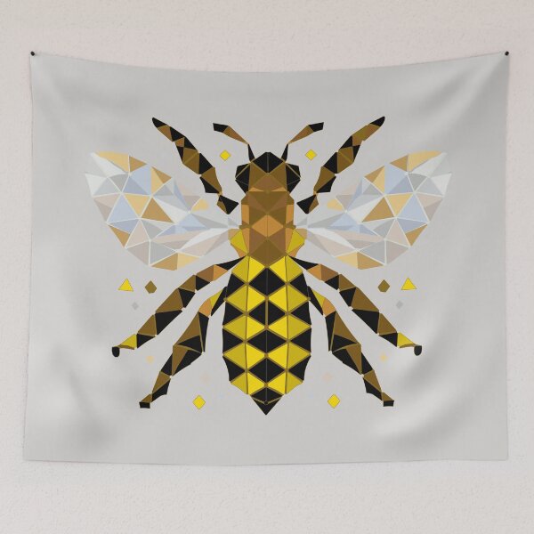 Item preview, Mosaic Bee  - Nature-Inspired designed and sold by LadyInEverGreen.