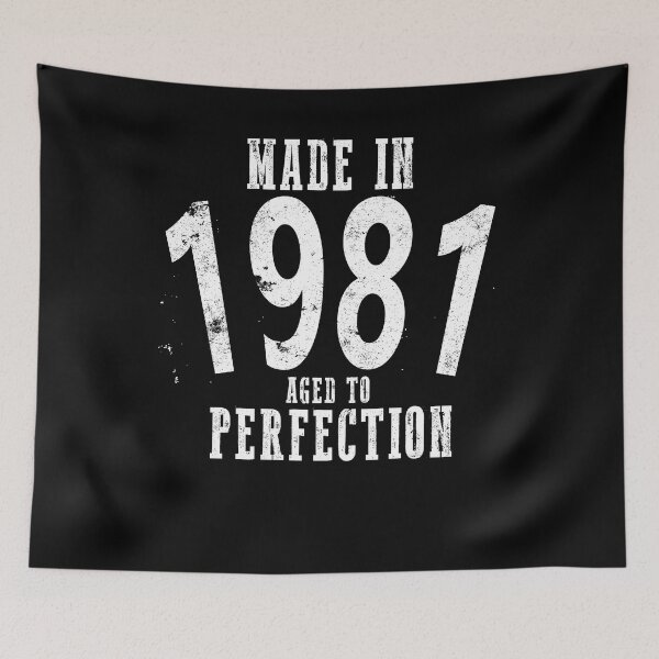 Item preview, Made In 1981 Happy Birthday Shirt designed and sold by shoppzee.