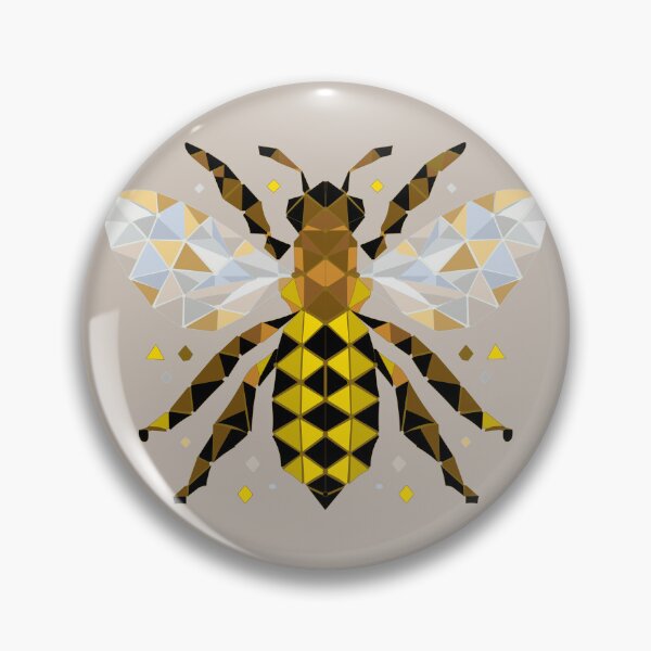 Item preview, Mosaic Bee  - Nature-Inspired designed and sold by LadyInEverGreen.