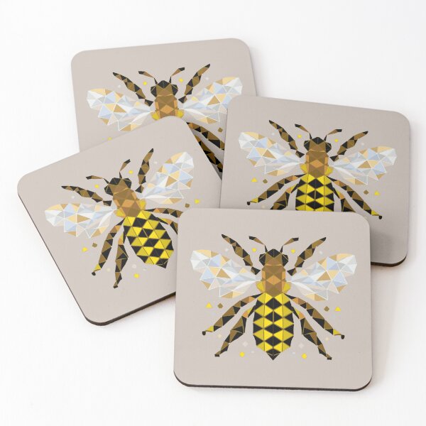 Item preview, Mosaic Bee  - Nature-Inspired designed and sold by LadyInEverGreen.