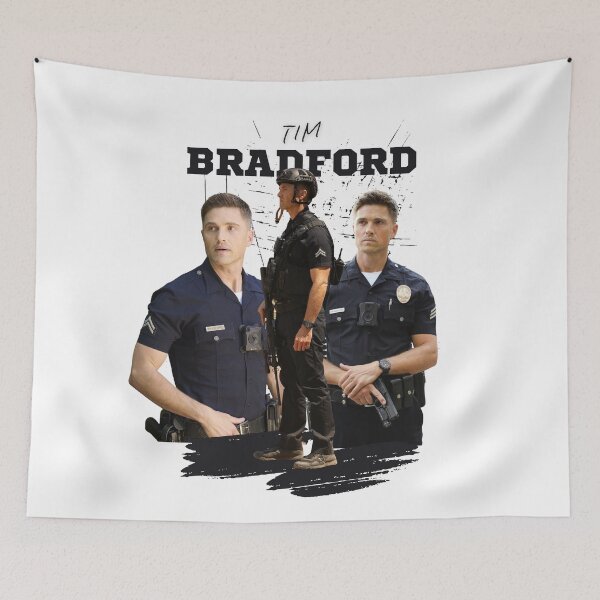 Item preview, Tim Bradford Eric Winter The Rookie designed and sold by lavndershrtdays.