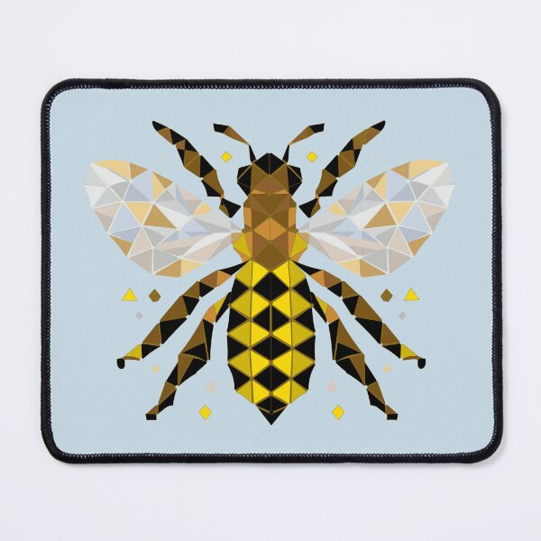 Item preview, Mosaic Bee - Nature-Inspired designed and sold by LadyInEverGreen.