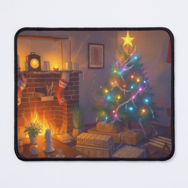 Item preview, The Magical Hearthside - Holiday Nostalgia Glow designed and sold by CleverCulture.