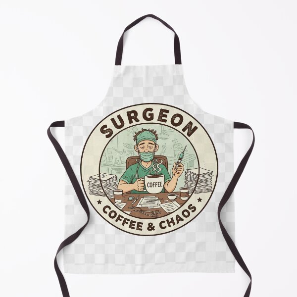 Item preview, Cirujano: Café y Caos | Vida de Médico designed and sold by Studiocolors.