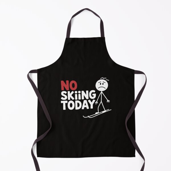 Item preview, No Skiing Today Stick Figure designed and sold by silladive.