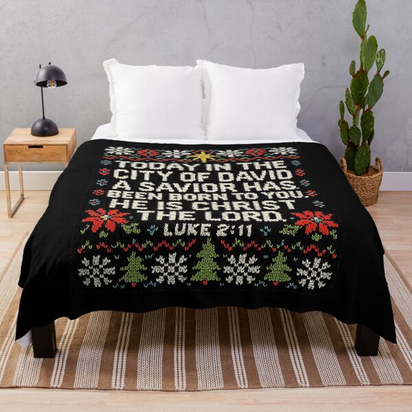 Item preview, Luke 2:11 Today in the city of David a Savior has been born to you designed and sold by plushism.