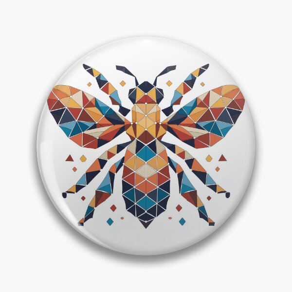 Item preview, Mosaic Bee  - Nature-Inspired designed and sold by LadyInEverGreen.