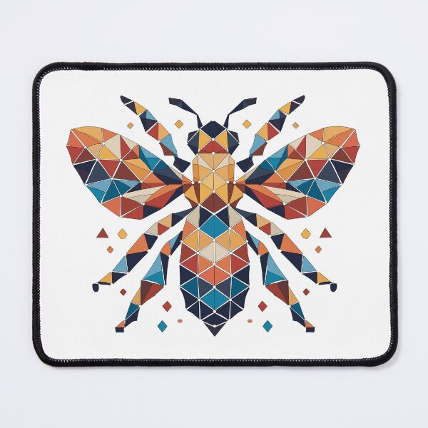 Item preview, Mosaic Bee - Nature-Inspired designed and sold by LadyInEverGreen.
