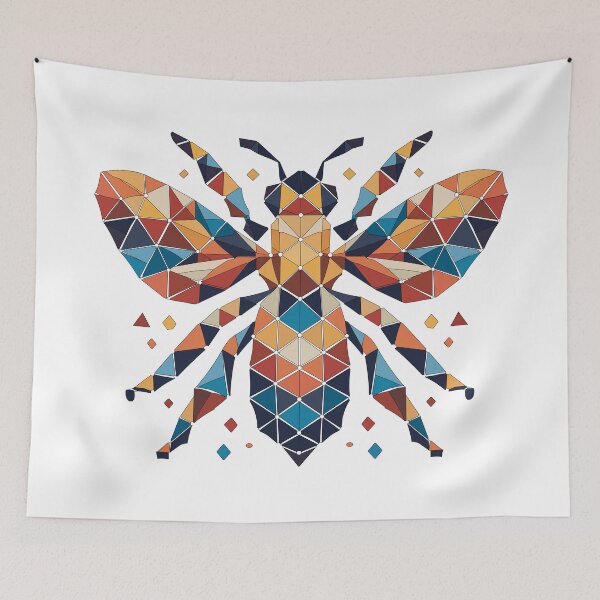 Item preview, Mosaic Bee  - Nature-Inspired designed and sold by LadyInEverGreen.