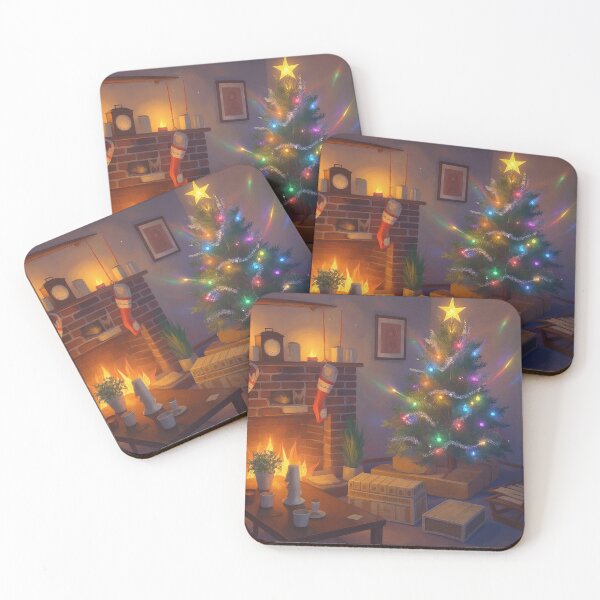 Item preview, The Magical Hearthside - Holiday Nostalgia Glow designed and sold by CleverCulture.