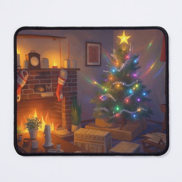 Item preview, The Magical Hearthside - Holiday Nostalgia Glow designed and sold by CleverCulture.
