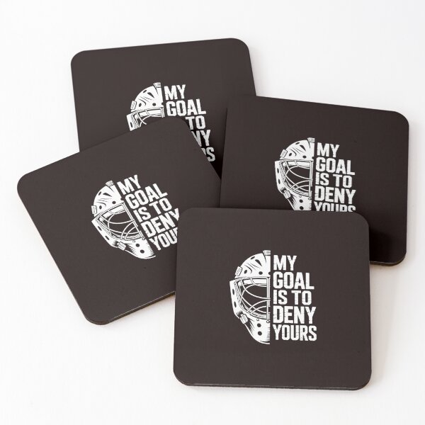 Item preview, My Goal Is To Deny Yours Hockey Goalie Ice Hockey Gift designed and sold by hettingerchaim.