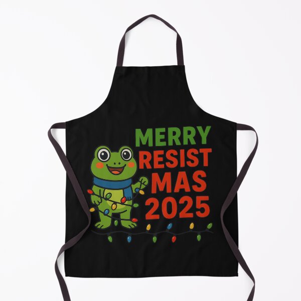 Item preview, Merry Resistmas 2025, funny political Christmas gift, festive activism holiday humor graphic tee designed and sold by saloui.