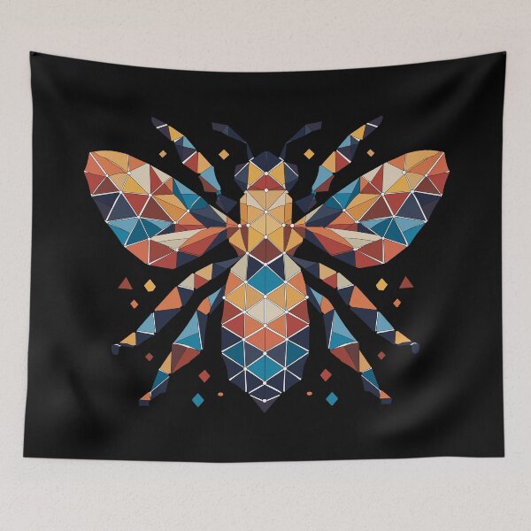 Item preview, Mosaic Bee  - Nature-Inspired designed and sold by LadyInEverGreen.