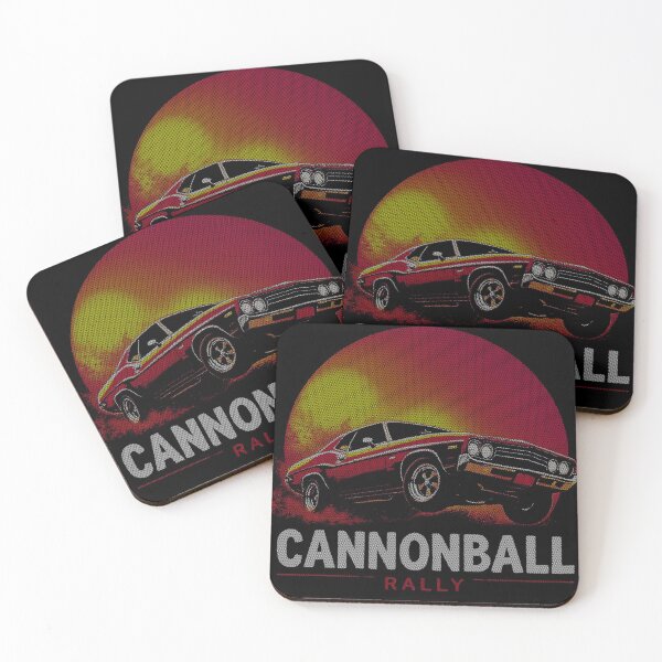 Item preview, Cannonball Rally Halftone Muscle Car designed and sold by SteadyRolling.