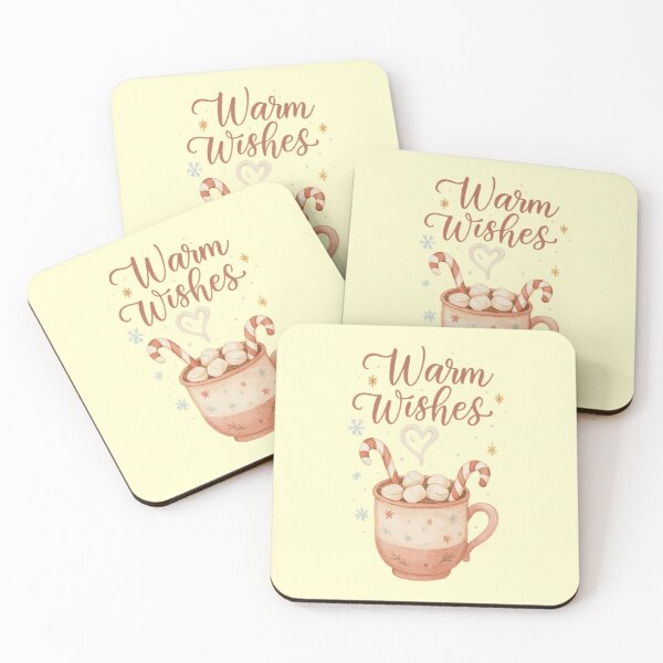Item preview, Christmas Warm Wishes – Cozy Hot Cocoa Holiday Gift designed and sold by PunchDrop.