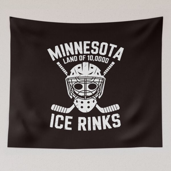 Item preview, Minnesota Land of 10,000 Ice Rinks MN Hockey designed and sold by hettingerchaim.