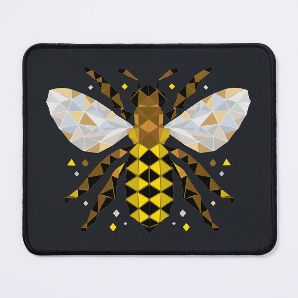 Item preview, Mosaic Bee  - Nature-Inspired designed and sold by LadyInEverGreen.