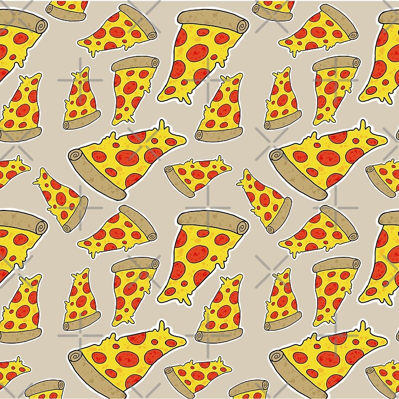 pizza pattern scarves redbubble pizza pattern