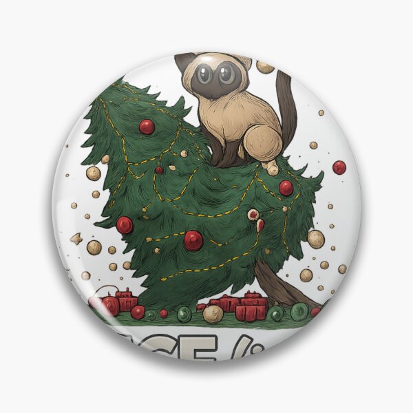 Artikelvorschau, Weihnachtschaos am Katzenbaum – Lustiges Weihnachts-Haustierdesign entworfen und verkauft von LavIsInTheAir.
