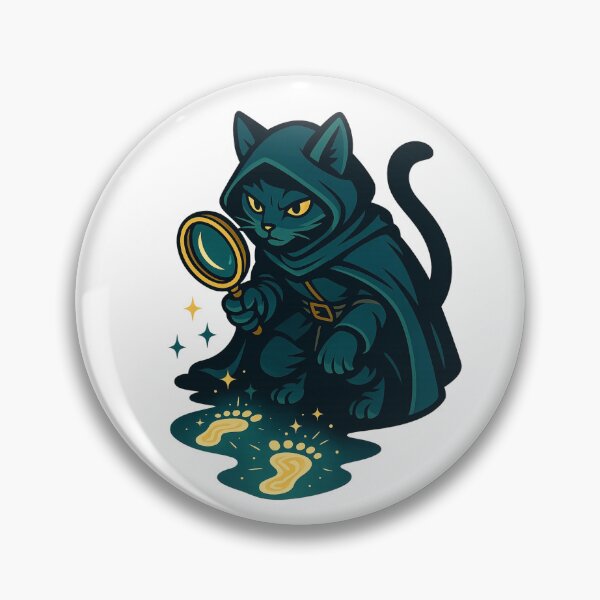 Item preview, Shadow Tracker – Rogue Cat Investigator RPG T-Shirt designed and sold by PurfectAttitude.